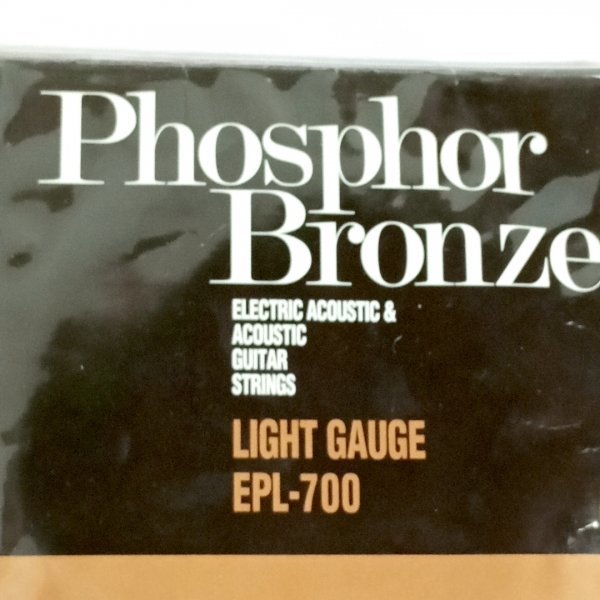 【新品・未使用品】Ele-Aco Phosphor Bronze Light Gauge EPL-700 ブロンズ エレアコ・アコースティックギター_画像4