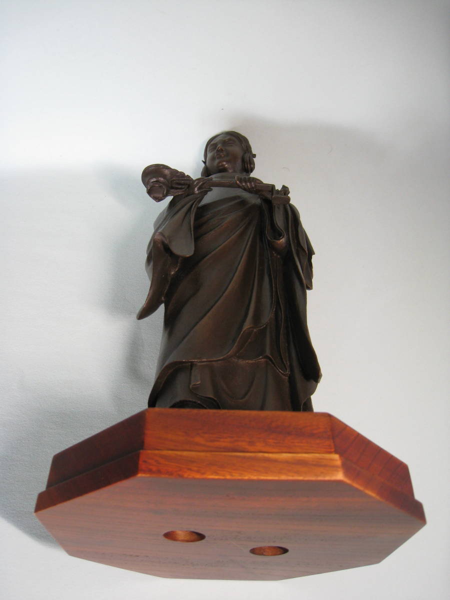 高村光雲 【聖徳太子十六歳孝養像】共箱 ブロンズ製 美品 | www