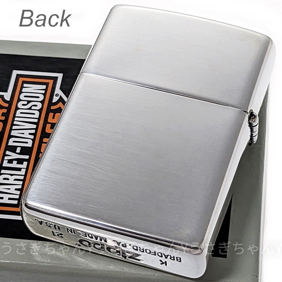2022年のクリスマス zippo☆HARLEY-DAVIDSON☆エンブレムS/2面☆ジッポ