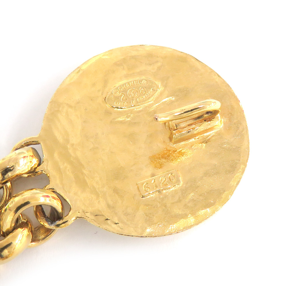 【名古屋】シャネル チェーンベルト ココマーク メダル 二重 ゴールド レディース ビンテージ アクセサリー 美品_画像6