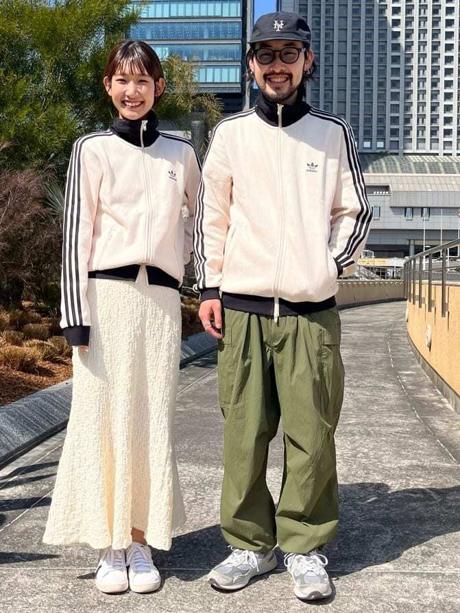 大人気】adidasワッフルトラックジャケット L-