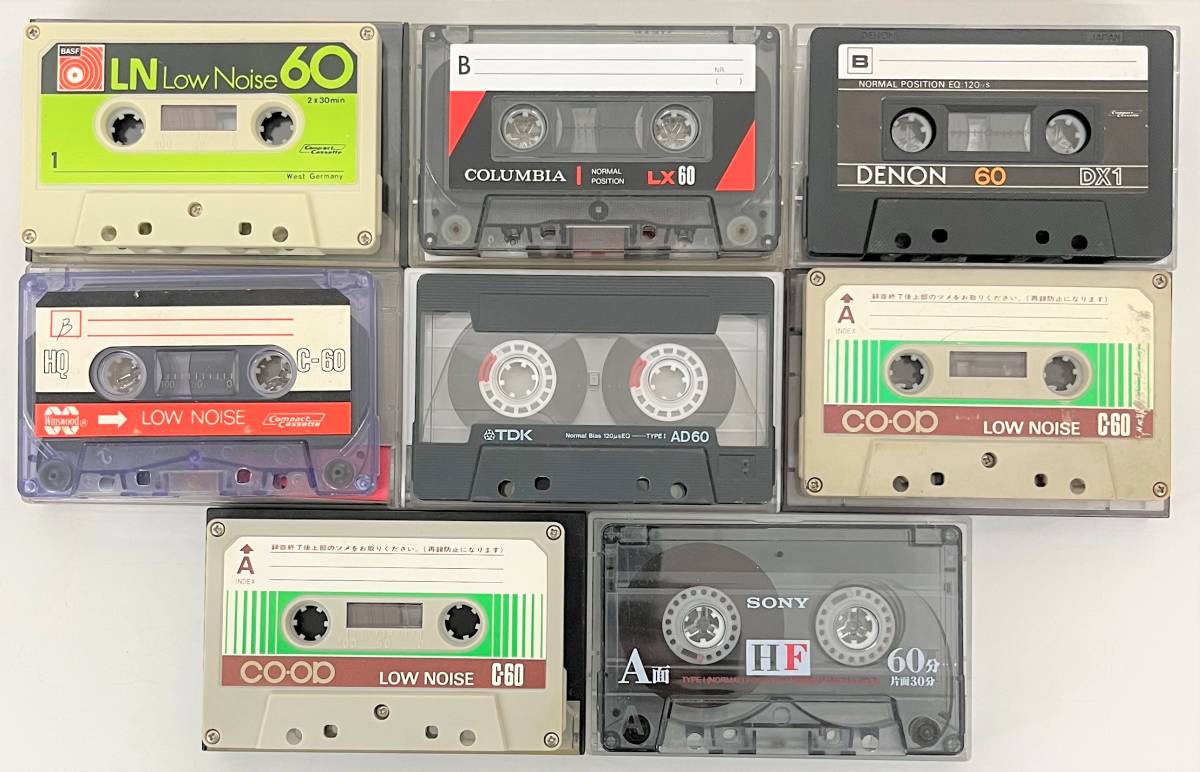 NORMAL POSITION ノーマルポジション カセットテープ 音楽 60分 100本 録音済 SONY TDK JES ミュージック 音響 レコーディング 機材 録音_画像10