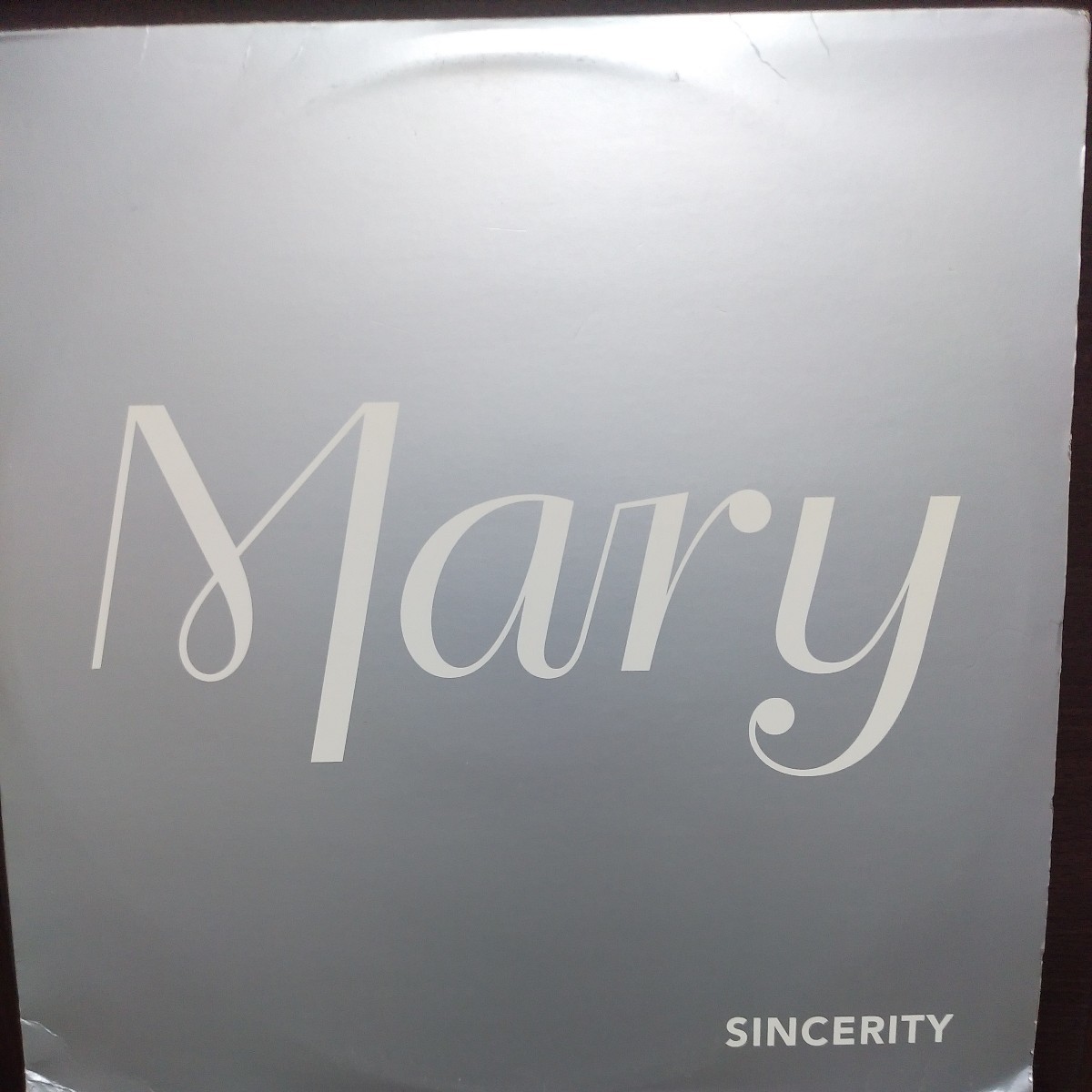 12inch 2枚組 US PROMO盤/MARY J BLIGE　SINCERITY_画像1