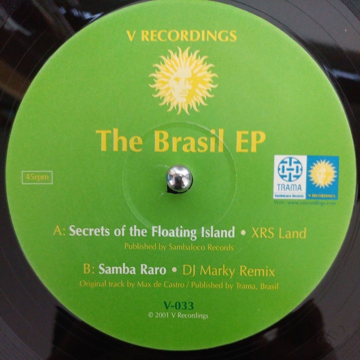 12inch 2枚組 UK盤/VARIOUS THE BRAZIL EP_画像3