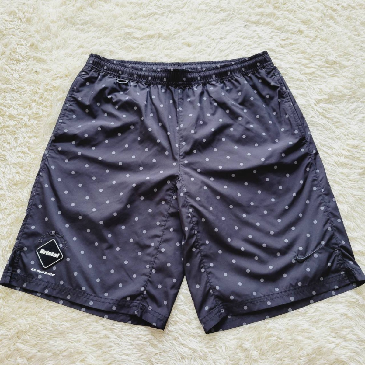 NIKE f.c.Real Bristol ポルカドット プラクティス ショーツ