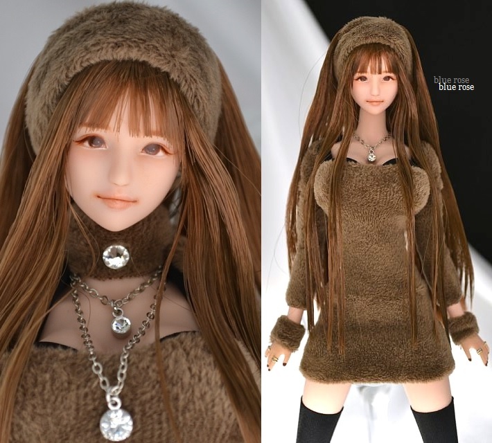 Yahoo!オークション - blue rose 1/6 カスタムドール (カスタム Yahoo!オークション - blue rose 1/6 カスタムドール (カスタム
