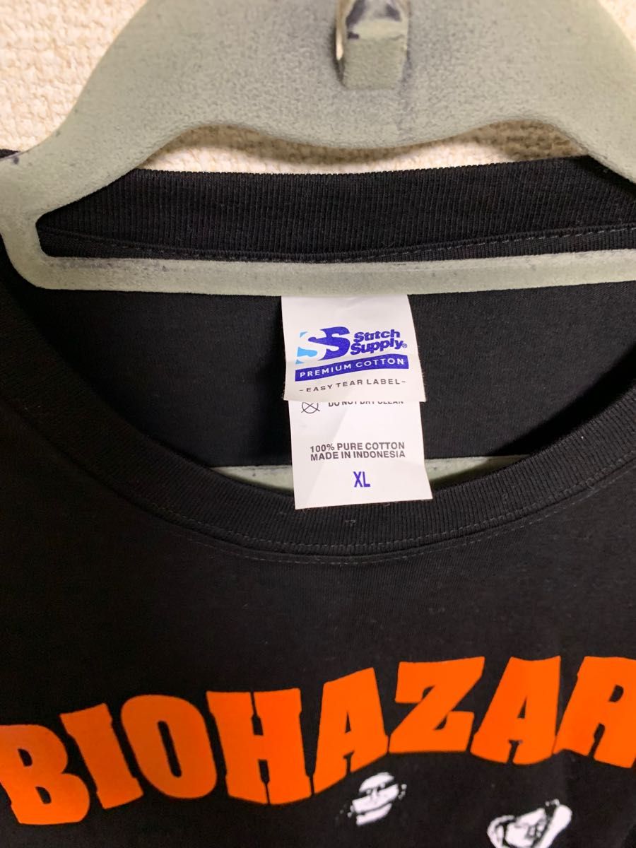 正規品／新品 BIOHAZARD Tシャツ XLサイズ バイオハザード　NYHC ハードコア