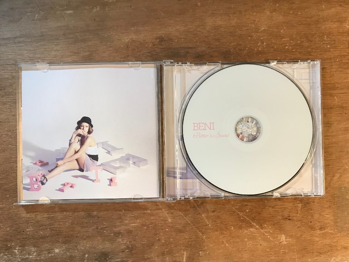 DD-9354 ■送料無料■ BENI Bitter & Sweet ベニ J-POP R&B 歌手 シンガーソングライター 安良城紅 CD 音楽 MUSIC /くKOらの画像3