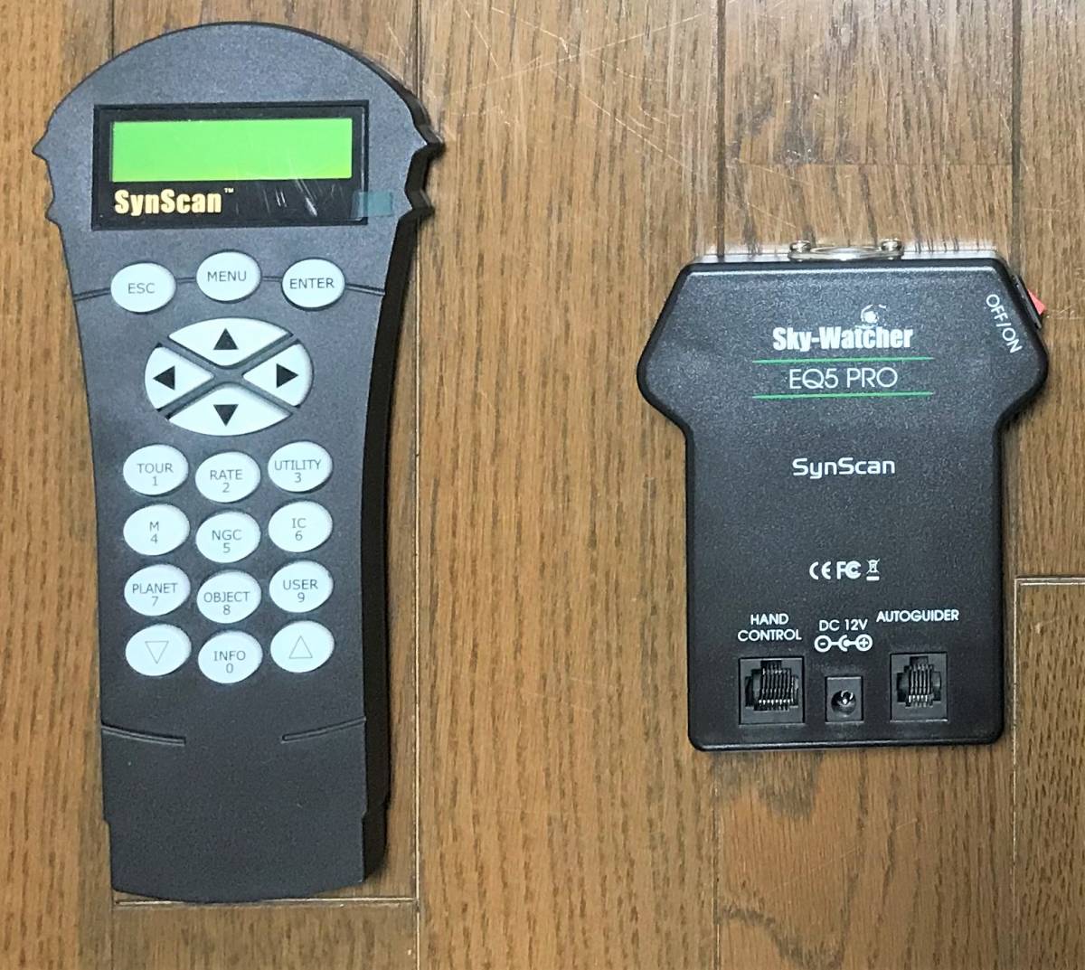 Sky Watcher EQ5 GOTO赤道儀用ハンドコントローラーセット