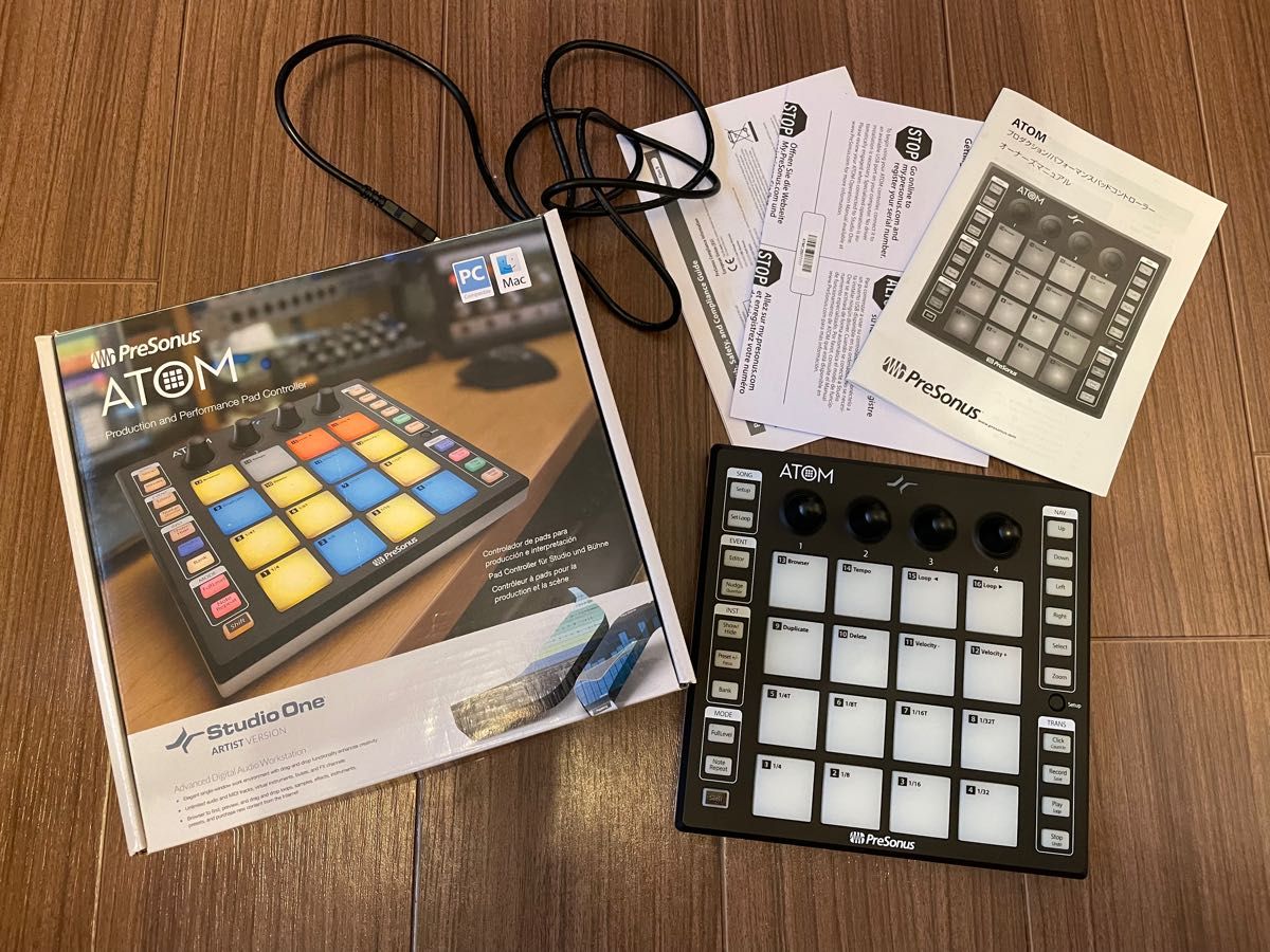 ★★★presonus atom MIDIコントローラー/ドラムパッド