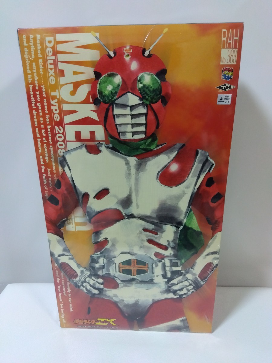 メディコムトイ RAH 383 仮面ライダーＺＸ ゼクロス 2008デラックスタイプ　仮面ライダーフィギュア　MASKED RIDER 未開封_画像1