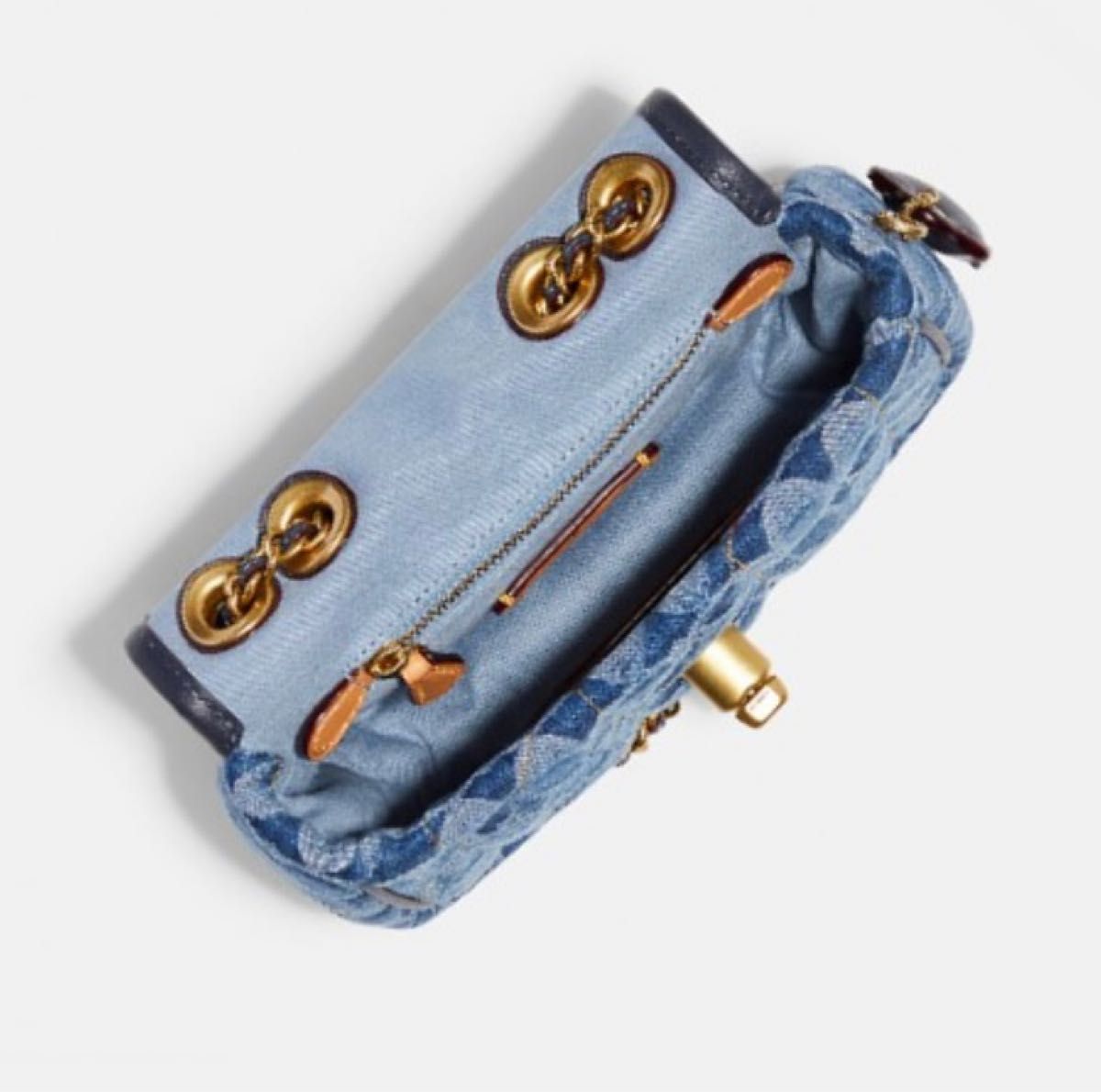 訳あり! COACH ピロー マディソン ショルダーバッグ 18 デニム