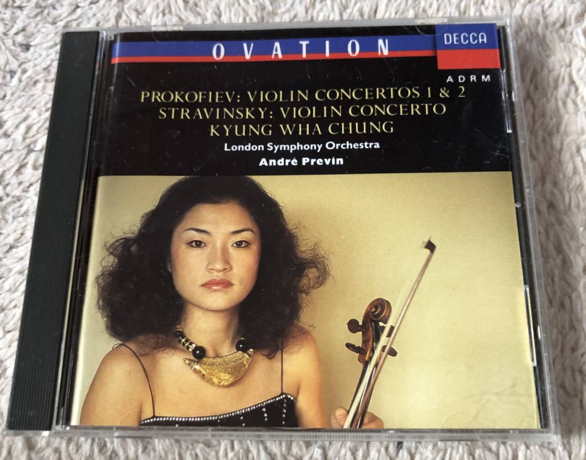 CD-Apr / Decca Records / Kyung Wha Chung, Previn・London SO / PROKOFIEV_Violin Concertos No.1 & No.2 _画像1