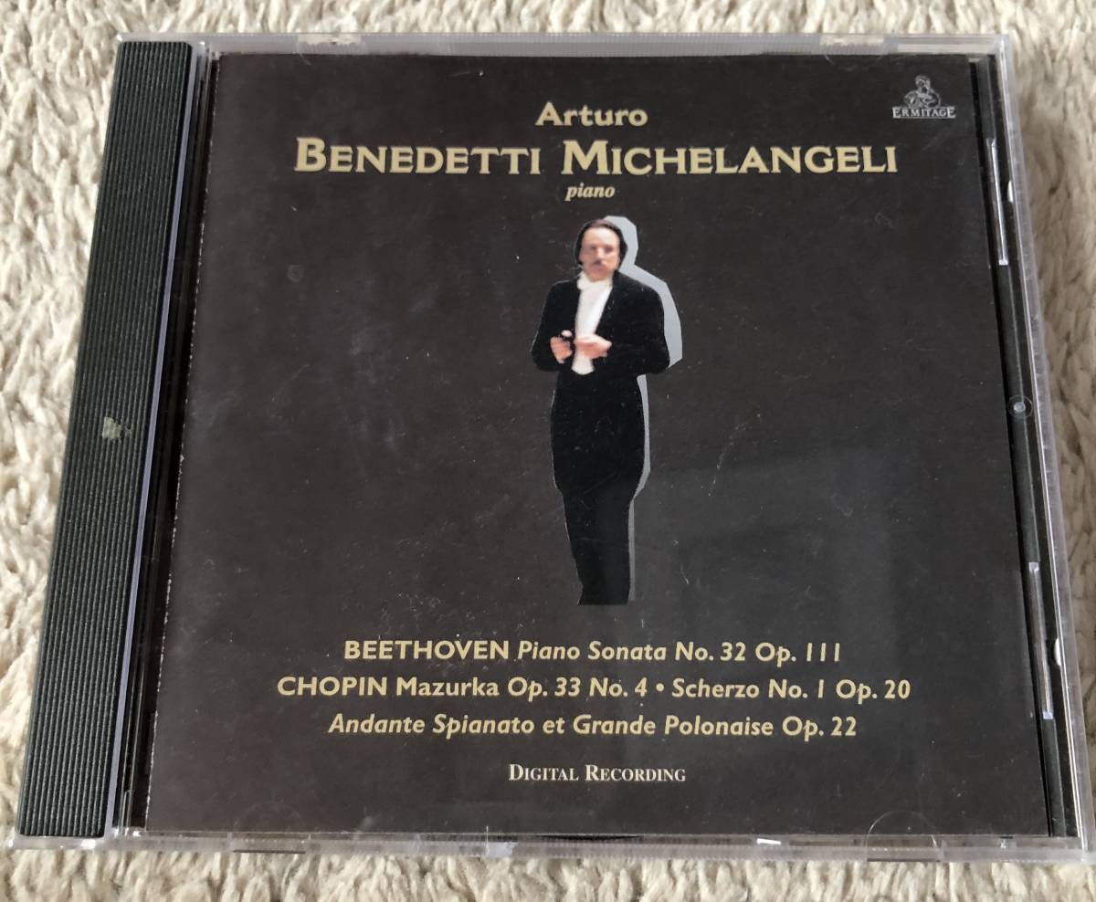 CD-Apr / 伊 ERMITAGE / Arturo Benedetti Michelangeli (p) / BEETHOVEN_Piano Sonata No.32 Op.111, CHOPIN_Mazurka No25 Op.33 Etcの画像1