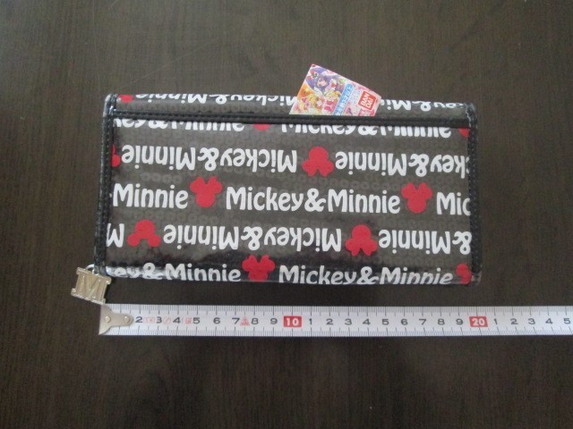 ■送料無料！Mickey&Minnie収納力抜群の長財布