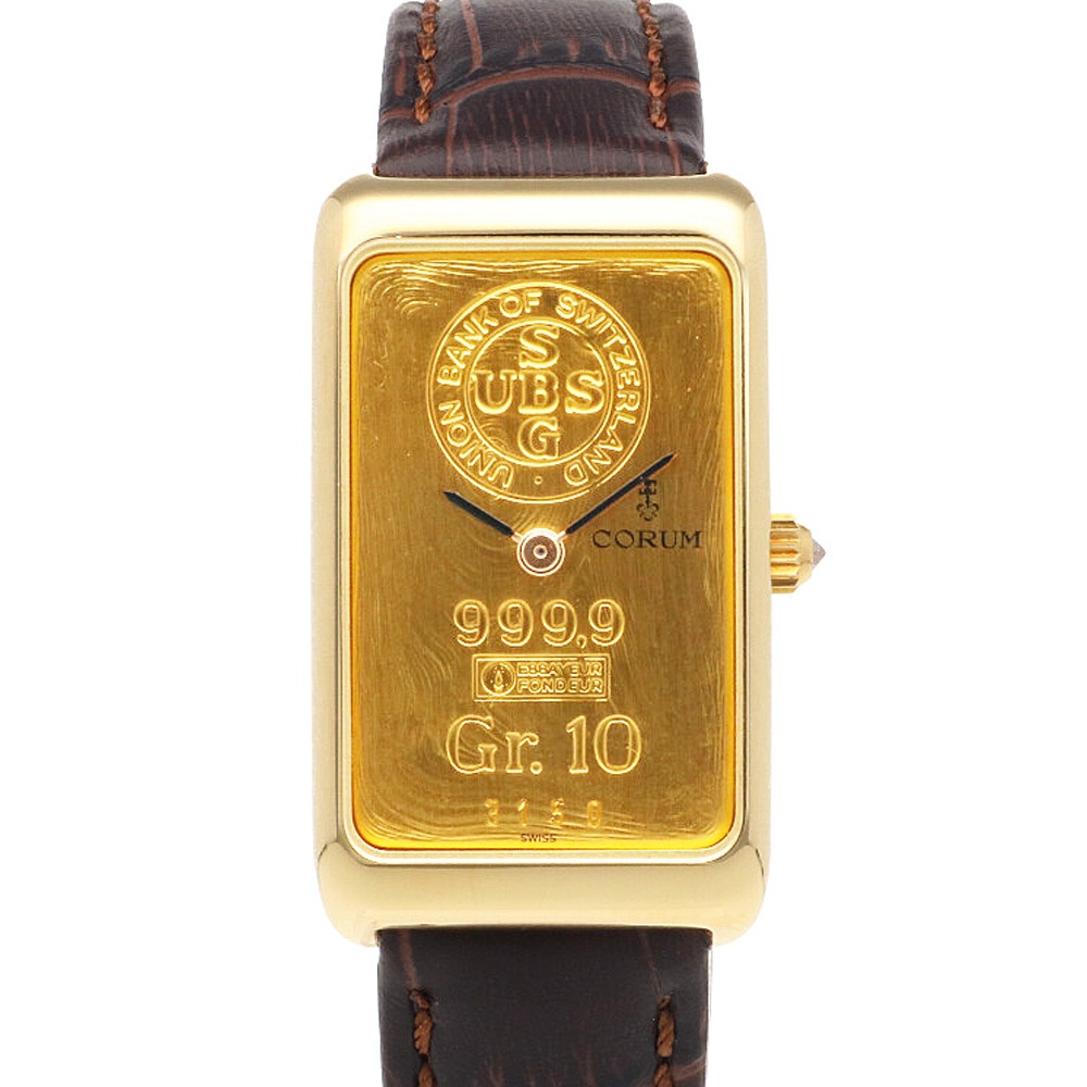コルム】CORUM 腕時計 18金 K18イエローゴールド 手巻き ユニセックス