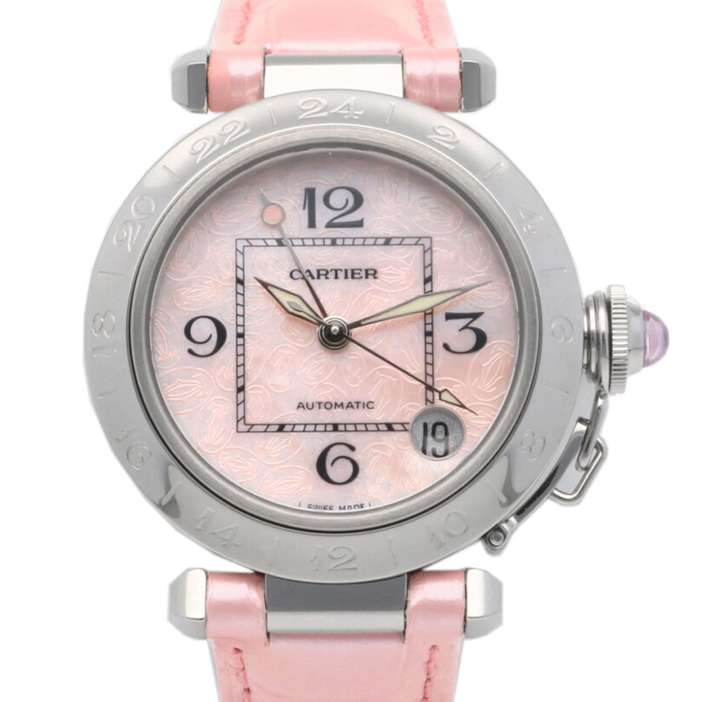 【カルティエ】CARTIER パシャC メリディアン 腕時計 ステンレススチール 2377 自動巻き レディース 1年保証【】