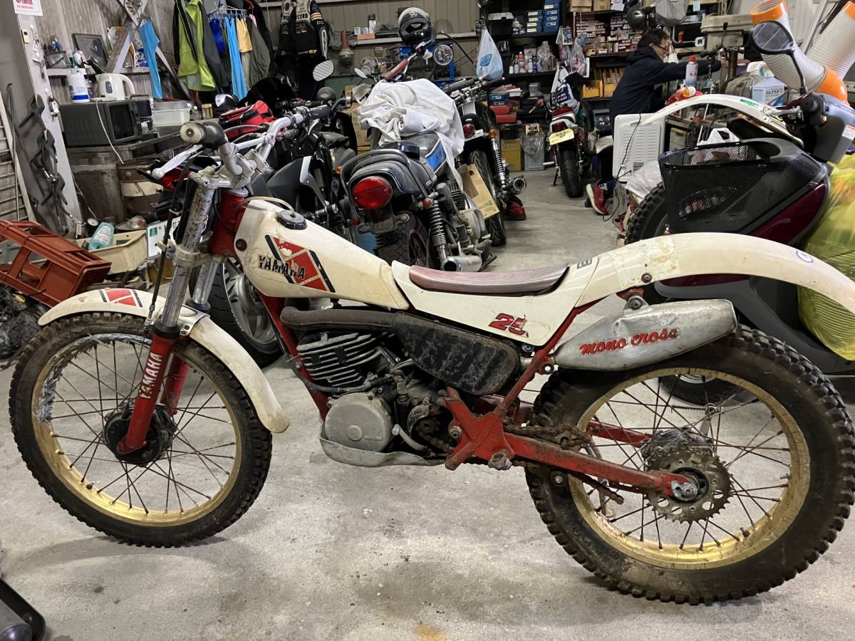 ヤマハ TY250R 38V 部品取り レストアベース 三重県 検 TY250