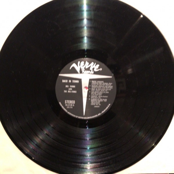 【盤質良好・美品】Mel Torm with The Meltones - Back In Town US盤LP　シュリンク付き Verve Records MG V-2120_画像5