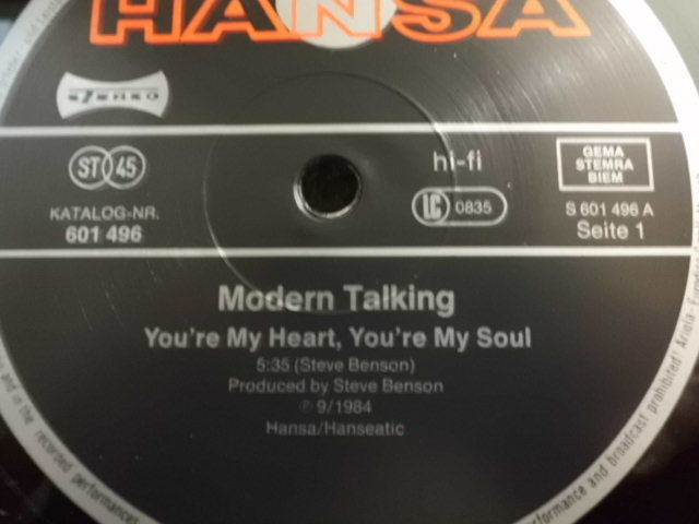 Ger12' Modern Talking/You're My Heart,You're My Soulの画像2