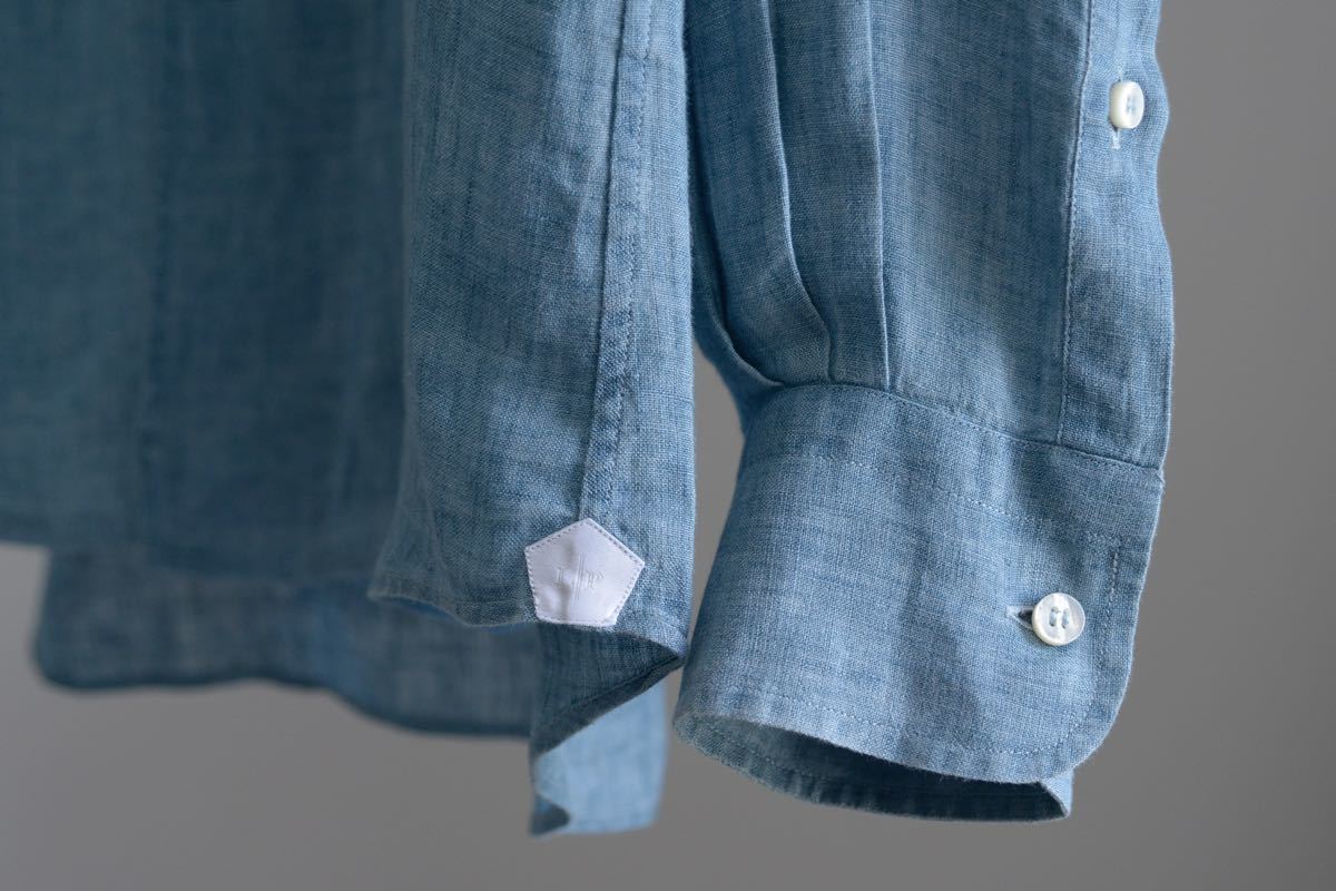 Loro Piana LINEN SHIRT ロロピアーナ リネンシャツ col Light Loro Piana LINEN SHIRT ロロピアーナ リネンシャツ col Light