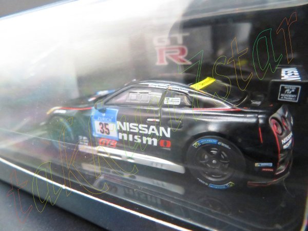 即決◆未開封◆ 1/64 TARMACターマックWORKSワークス 日産Nissan GT-R R35 ニスモNISMO GT3 ニュルブルクリンクNur.24時間レース 2015 #35_画像3