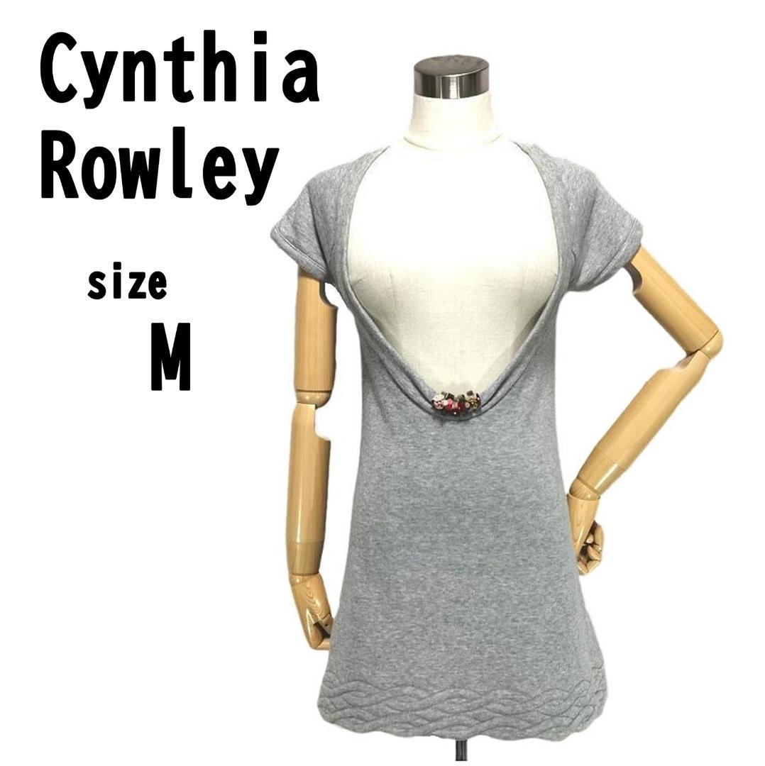 【M(2)】Cynthia Rowley ミニワンピース 重ね着コーデ向け_画像1