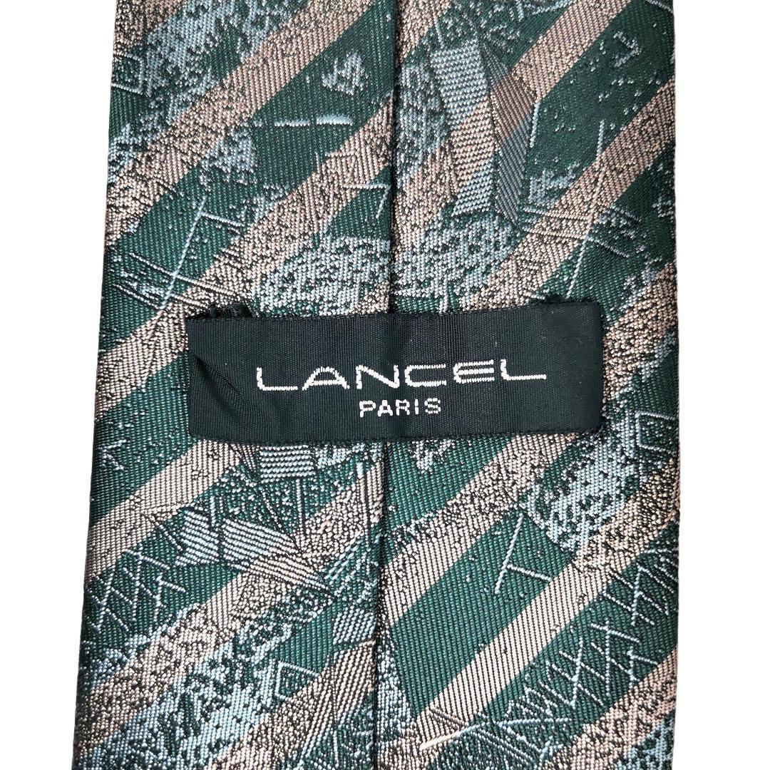 美品 LANCEL ランセル シルク100% ネクタイ 生地しっかり