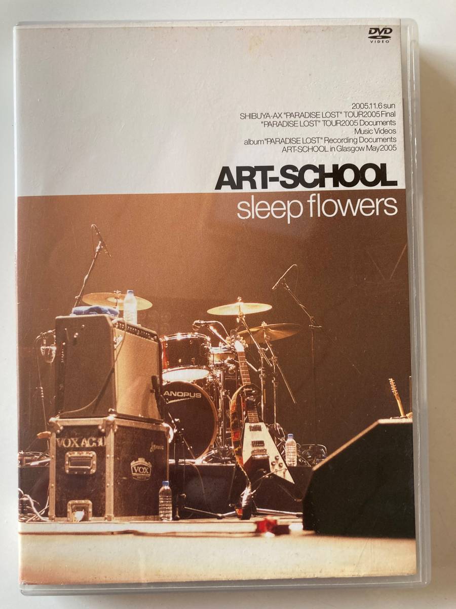 DVD 見本盤「ART-SCHOOL sleep flowers」_画像1