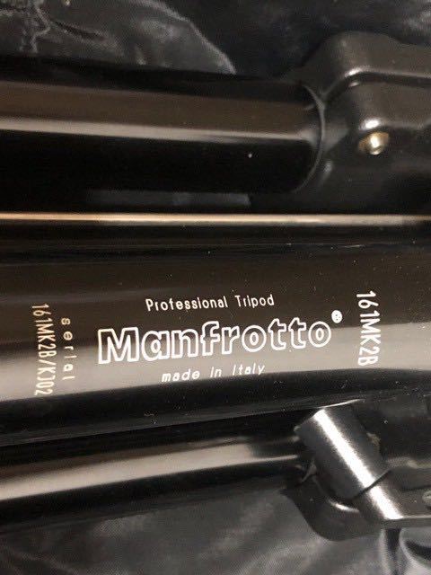 アクセサリー ☆美品 マンフロット 161MK2B 専用ケース付属 manfrotto
