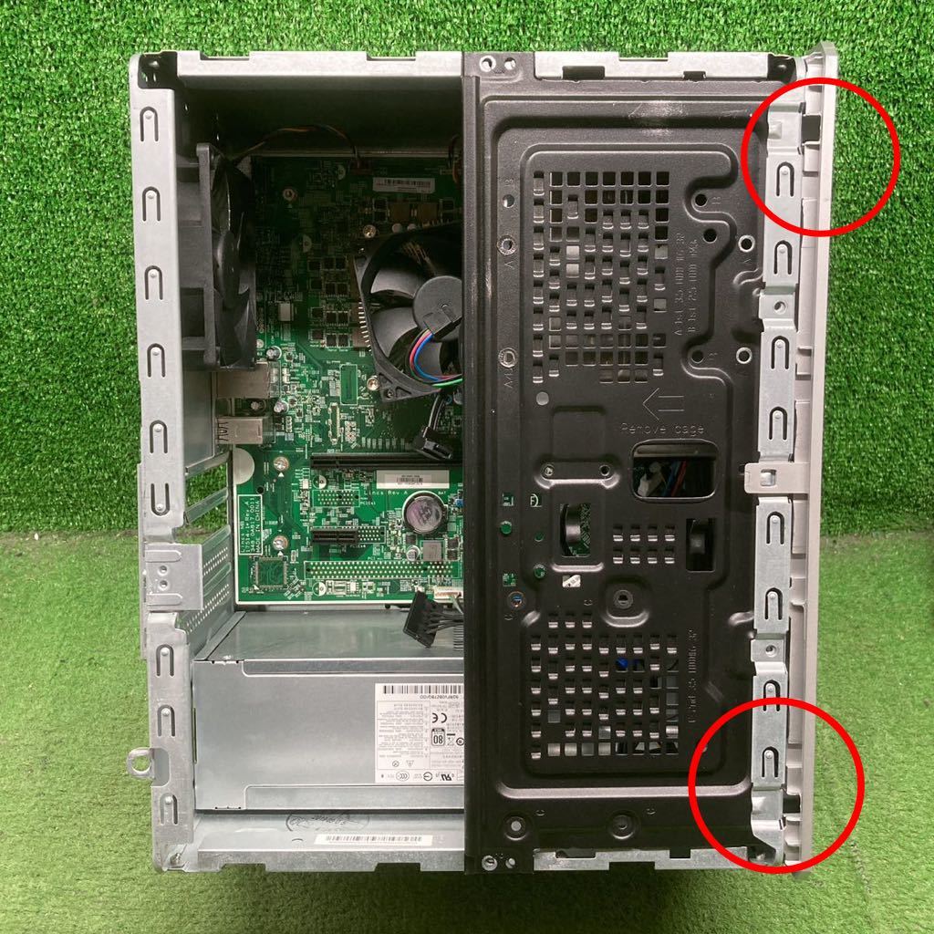 CI1-78 激安 デスクトップPC hp Pavilion Desktop PC BIOS立ち上がり確認済み CPU.メモリ.HDD欠品 ジャンク_爪折れあり