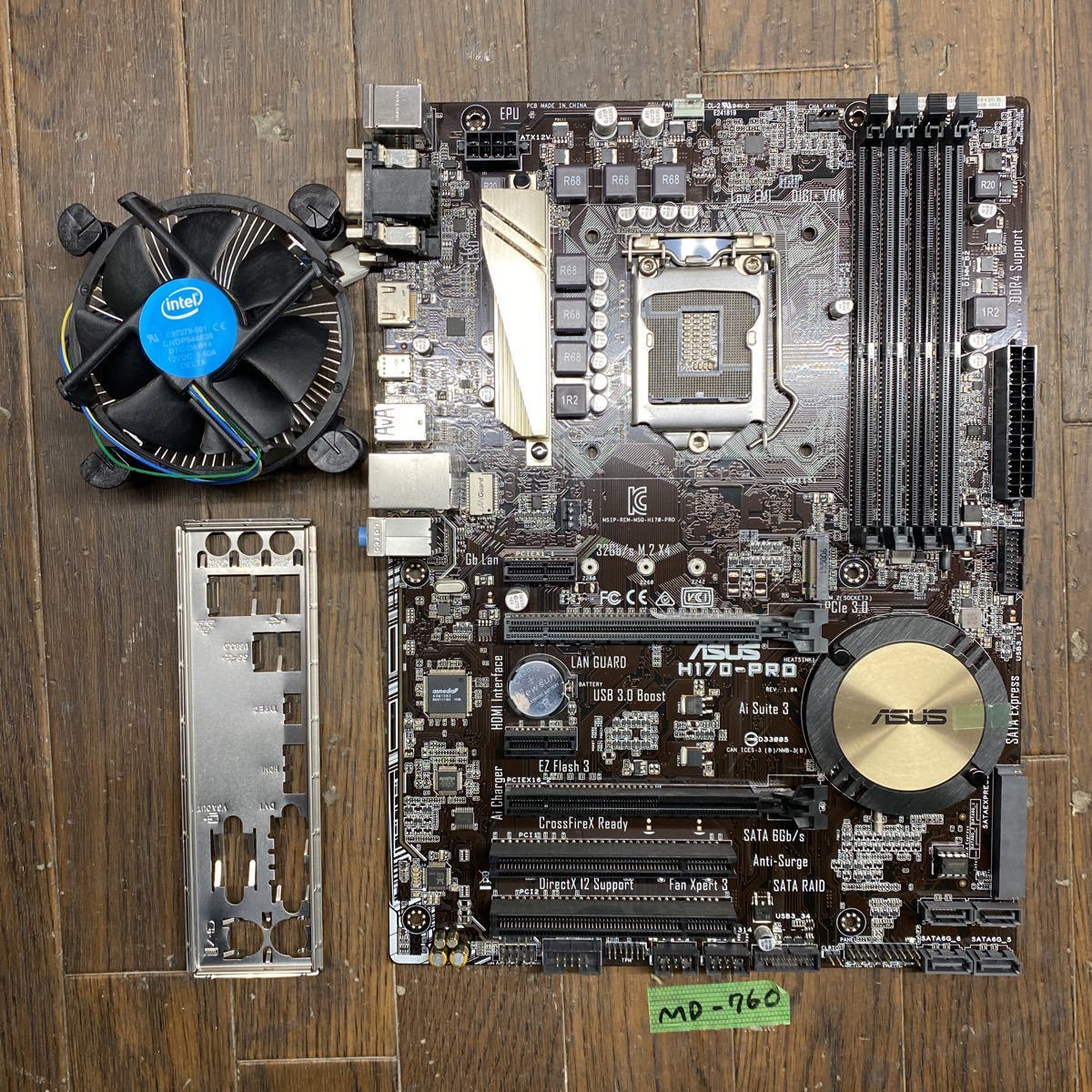 在庫処分大特価!!】 MD-760 激安 マザーボード ASUS H170-PRO LGA1151