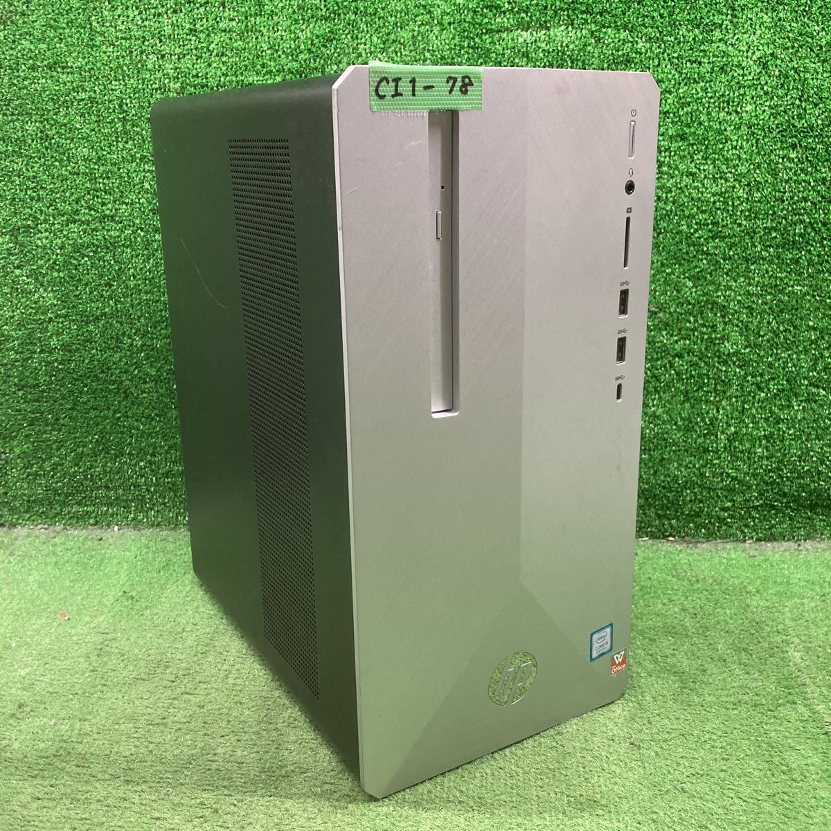 CI1-78 激安 デスクトップPC hp Pavilion Desktop PC BIOS立ち上がり確認済み CPU.メモリ.HDD欠品 ジャンク_画像1