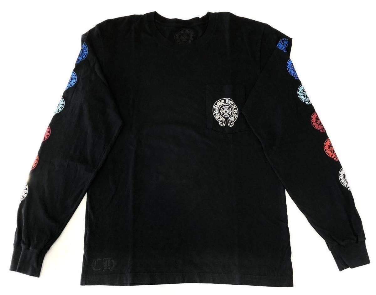 良品 CHROME HEARTS クロムハーツ マルチカラー ホースシュー プリント