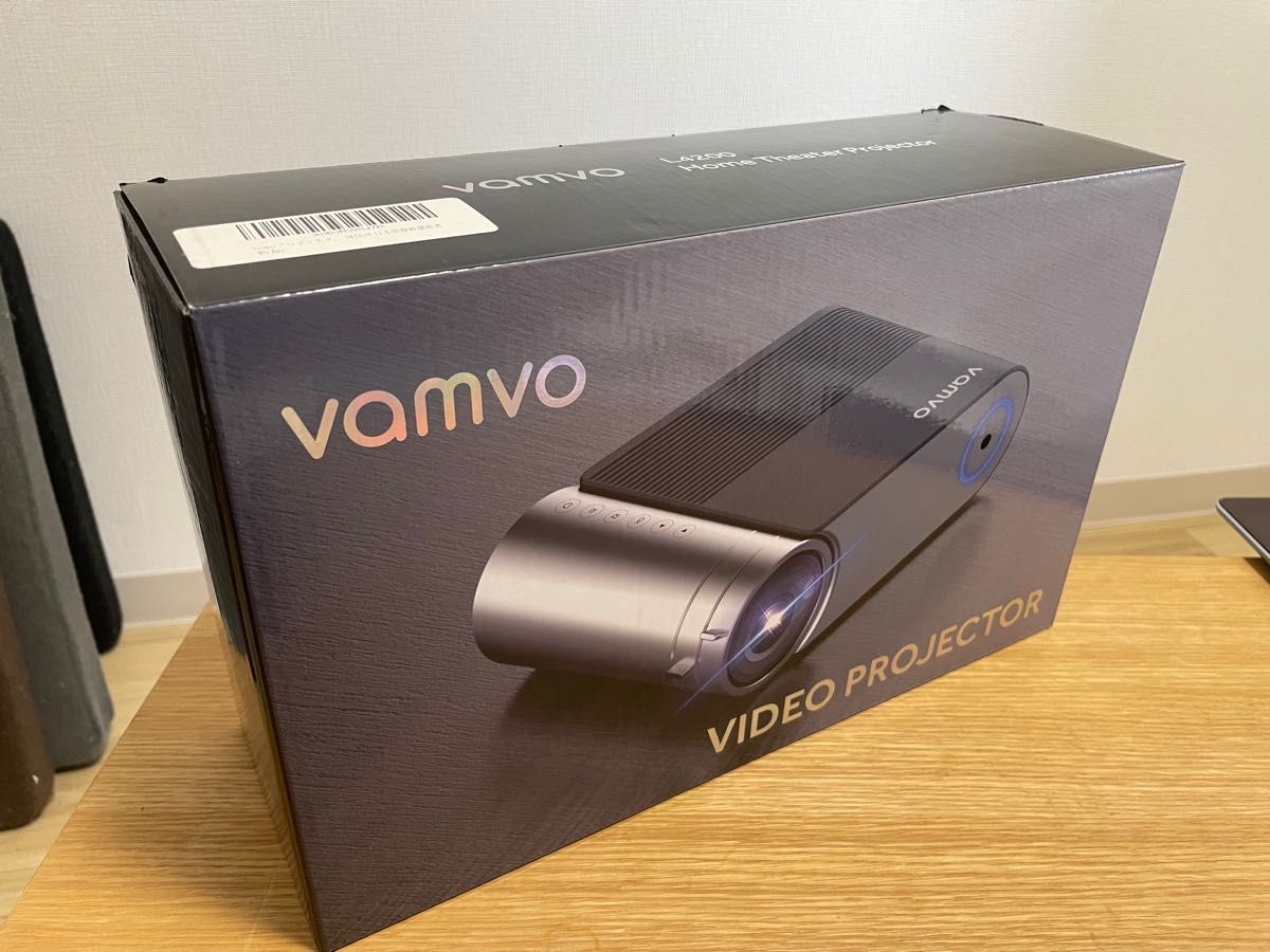 VAMVO プロジェクター 3800lm 小型 ホームシアター - 通販 - pinehotel