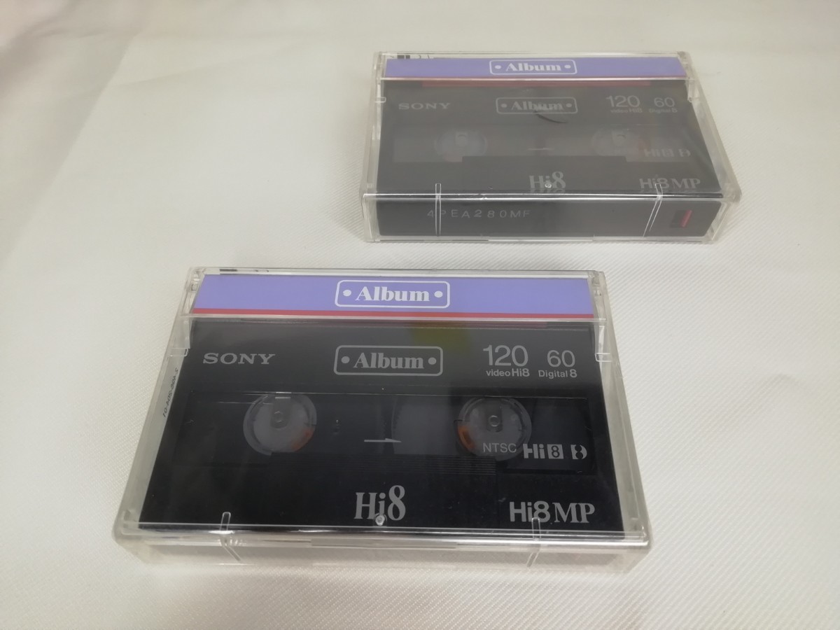 SONY ソニー　H i8 M E 120 ビデオカセットテープ