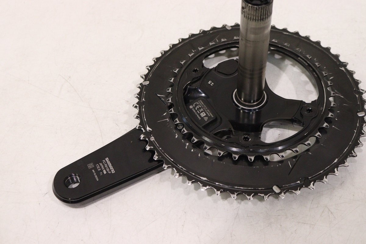 ☆SHIMANO シマノ FC-R9100-P DURA-ACE パワーメーター 左右計測 172.5