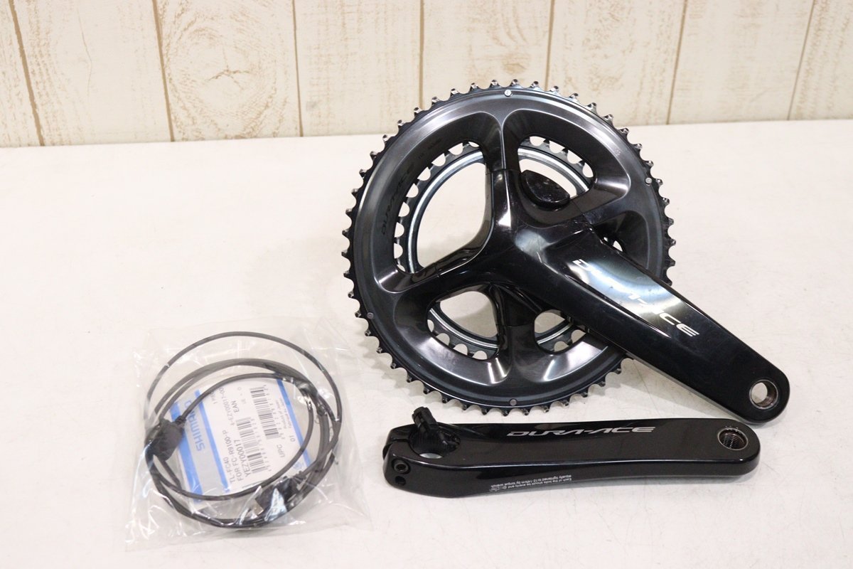 SHIMANO シマノ FC-R9100-P DURA-ACE パワーメーター 左右計測 172.5mm 50/34T 2x11s クランクセット 【同梱不可】