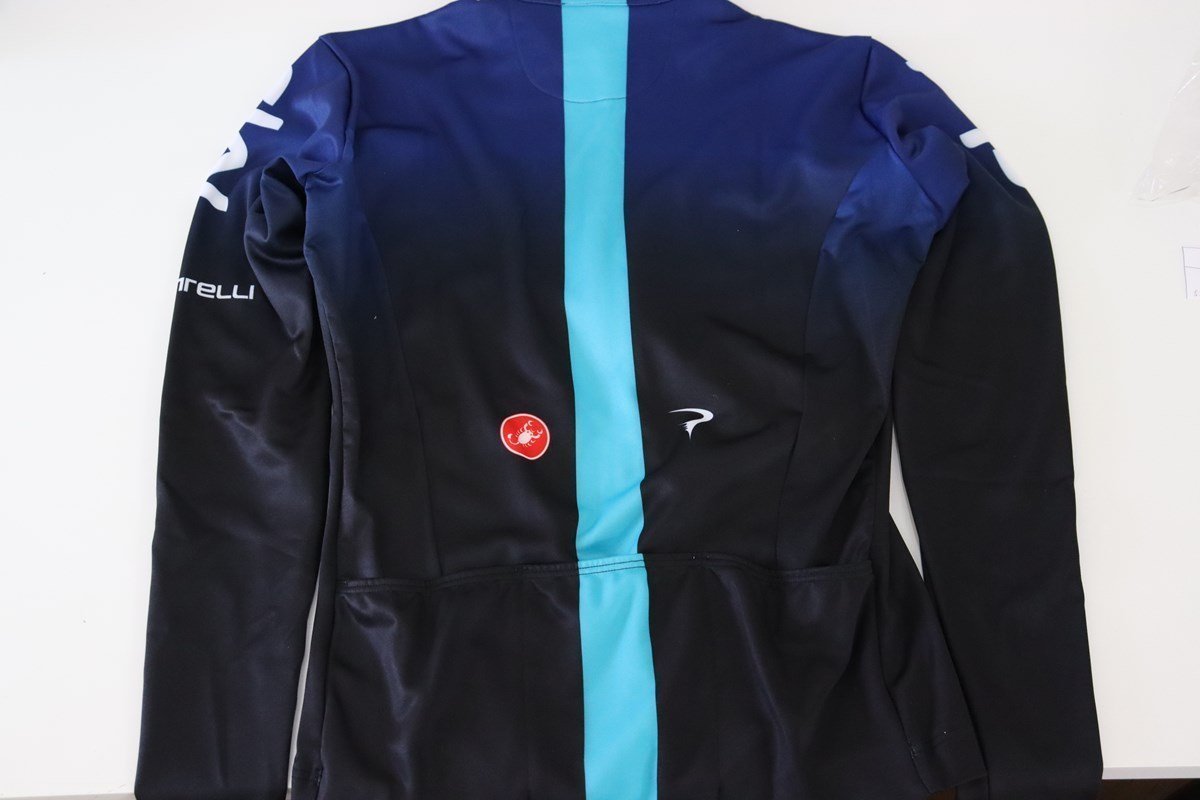 ★CASTELLI カステリ LS THERMAL JERSEY 長袖ジャージ Mサイズ 美品_画像2