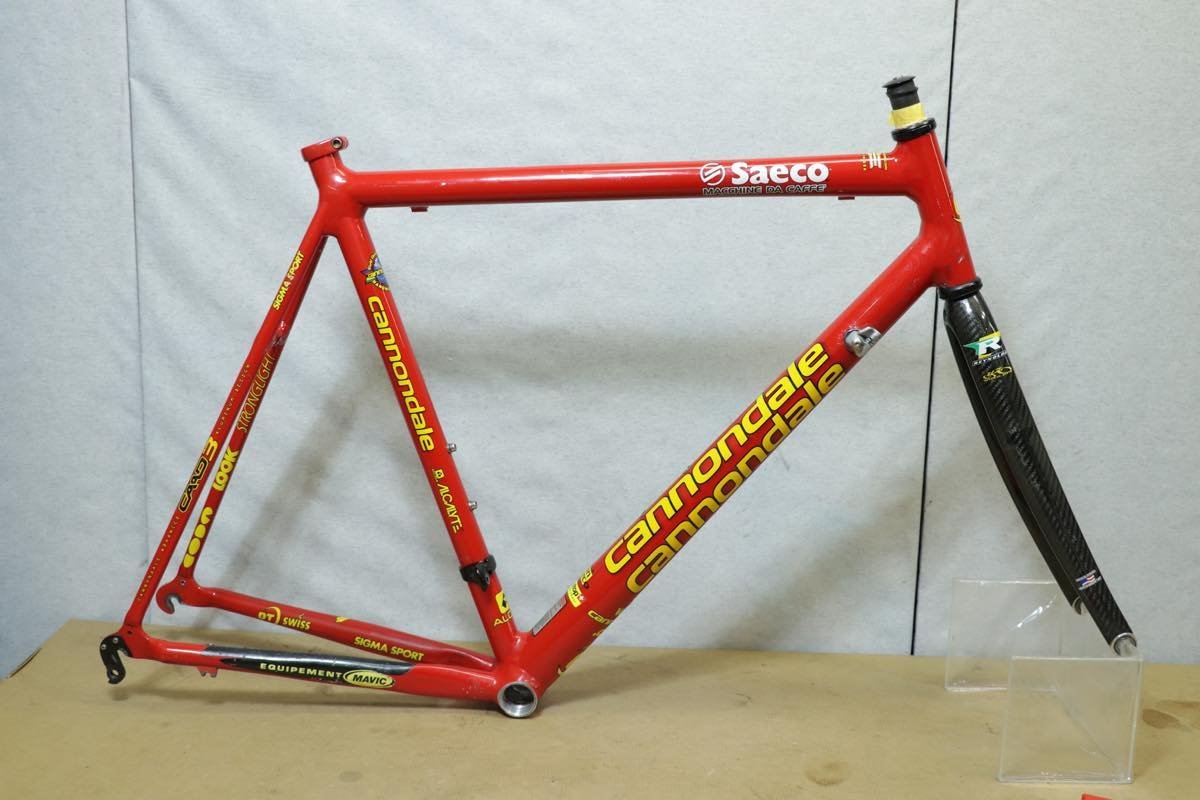 □cannondale キャノンデール CAAD3 saeco アルミフレーム スペア