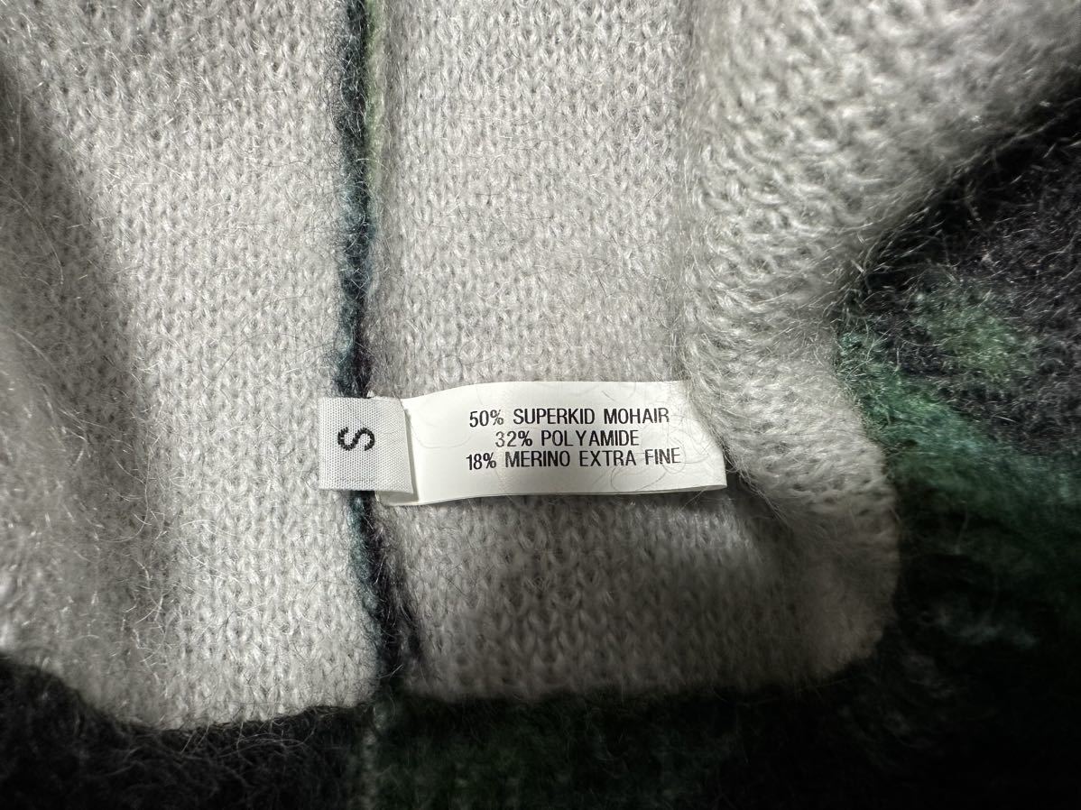 新品 NAMACHEKO REZYANE CREWNECK GREEN KNIT Sサイズ 正規品