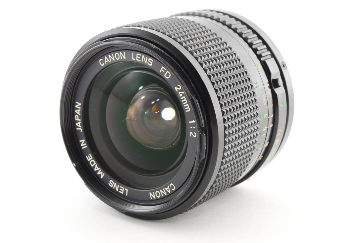 CANON NEW FD 24mm F/2 MF NFD マニュアルフォーカス 広角レンズ [美品