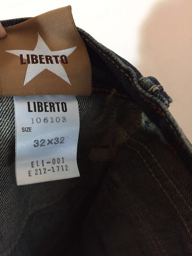  б/у LIBERTOli ремень Франция departure Denim джинсы размер 32×32