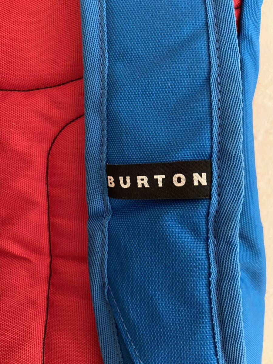 [ бесплатная доставка ] б/у BURTON Barton ребенок Kids рюкзак рюкзак красный синий 