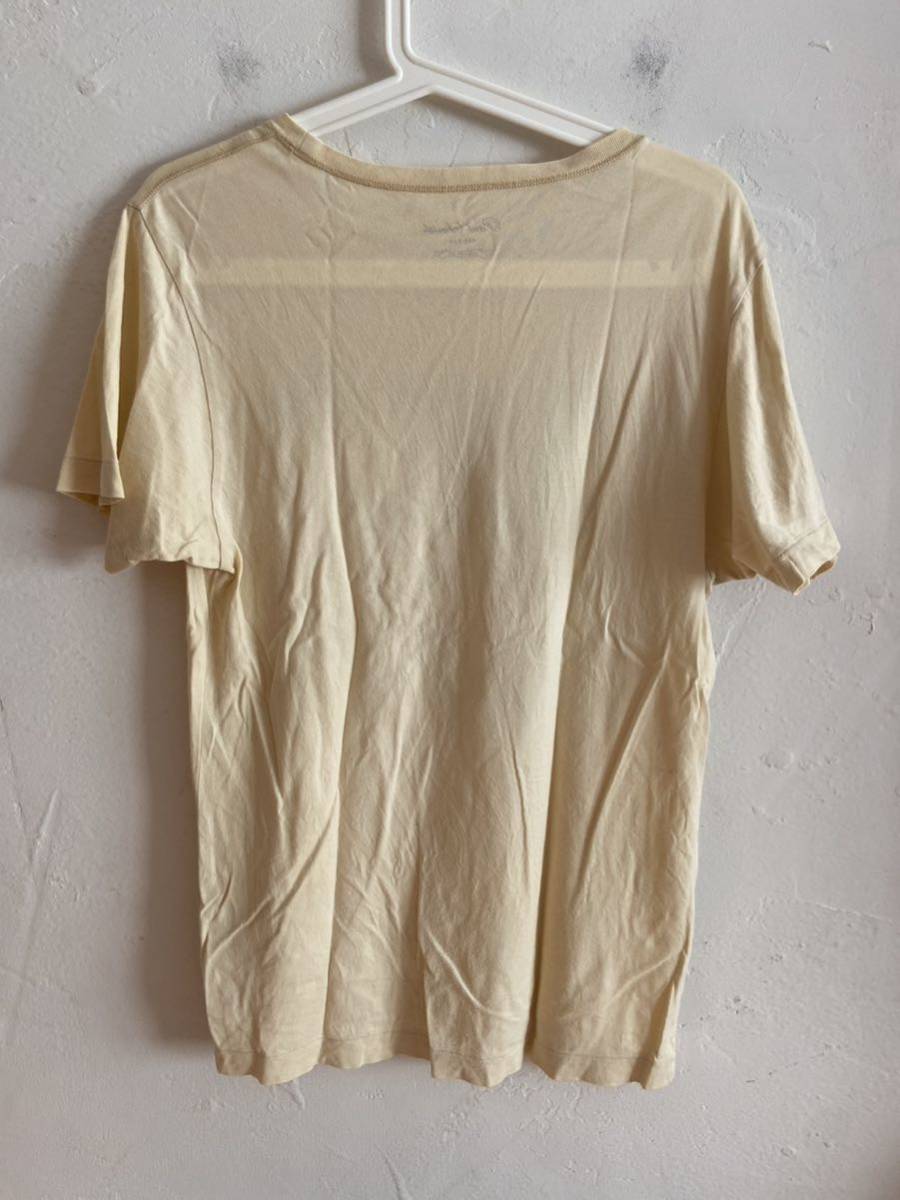 【送料無料】中古 PAUL SMITH RED EAR レッドイアー プリント Tシャツ ベージュ_画像7