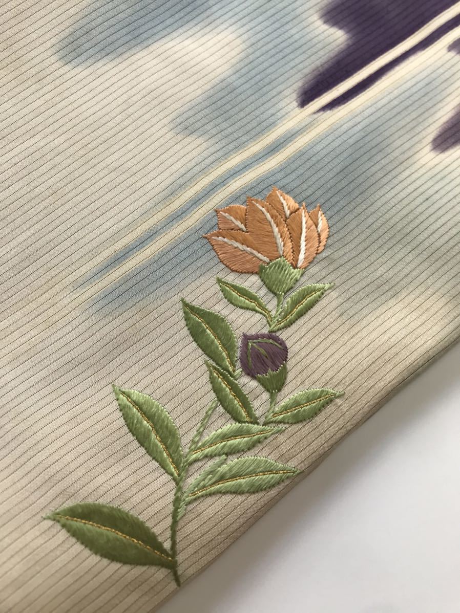 アンティーク 丸帯 夏帯 絽 鯉のぼり 薔薇 刺繍 正絹 | www.avredentor
