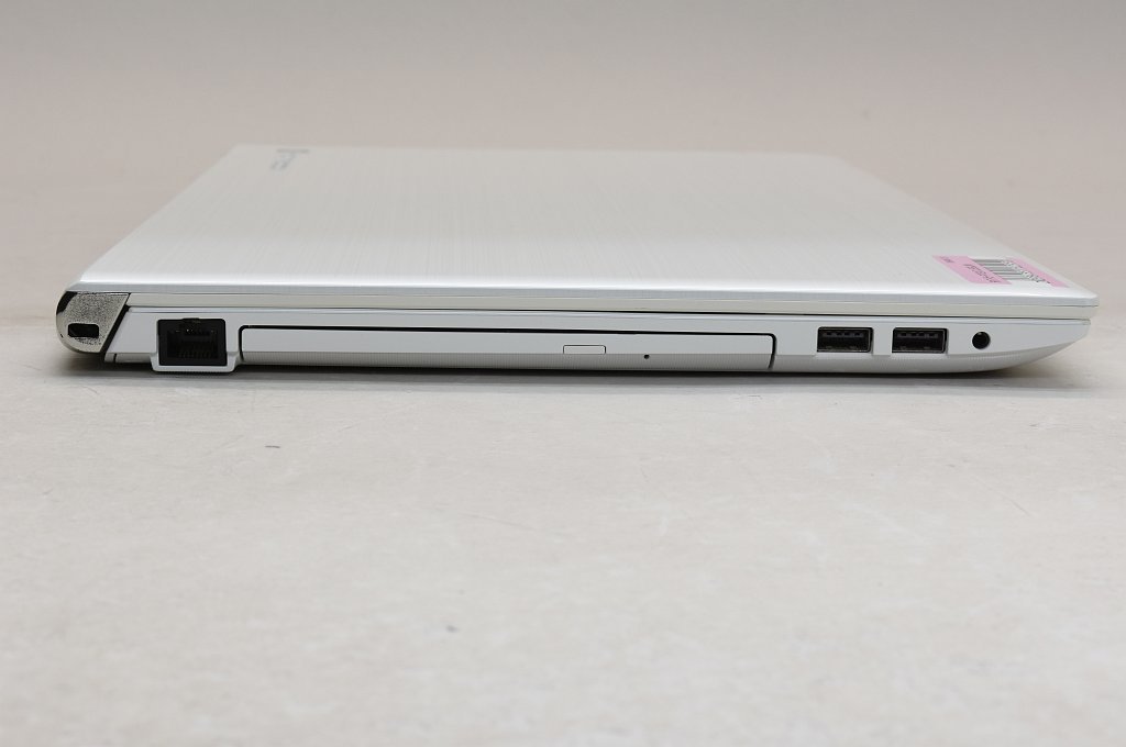 売れ筋】 ノートパソコン 中古 TOSHIBA リュクスホワイト PTEX-7JEBJW