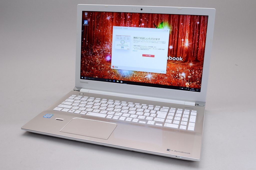 中古 ノートパソコン TOSHIBA dynabook EX/65CG PTEX-65CBJG サテン