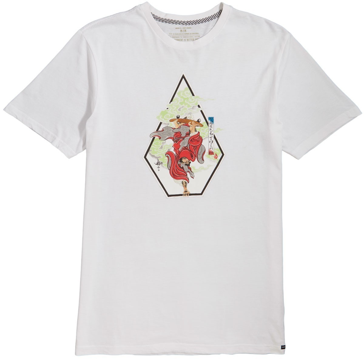 Volcom Nozaka Skate T-Shirt White M Tシャツ_画像1