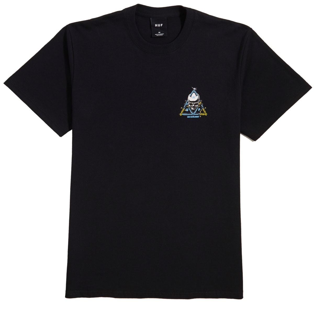 HUF Blvd Triple Triangle T-Shirt Black S Tシャツ_画像2